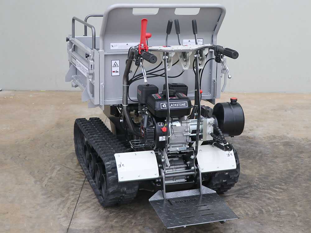 Rupsdumper laadvermogen 500 kg BlackStone TB-PRO 5500 FT, detail 8
