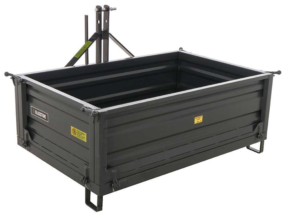 BlackStone B-TB 140 transportbak voor de trekker, detail 8