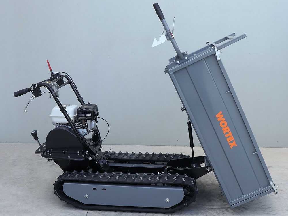 Rupsdumper laadvermogen 500 kg Wortex SFH 500, detail 8