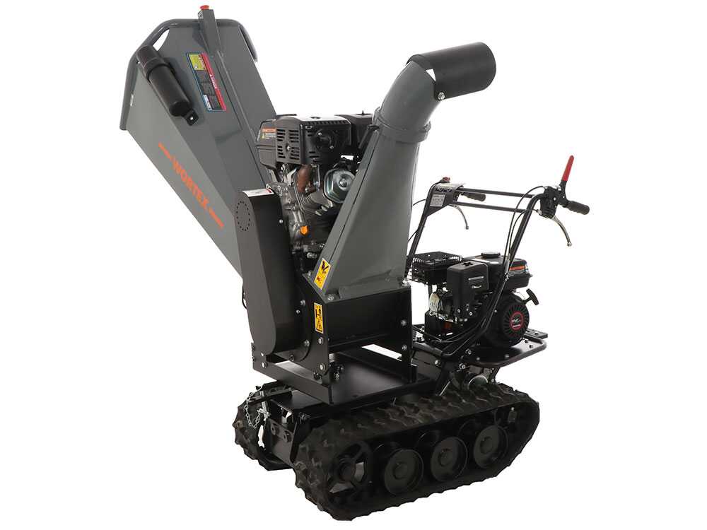 Wortex Tiger D420/120L benzine hakselaar, takken tot 90 mm, detail 8