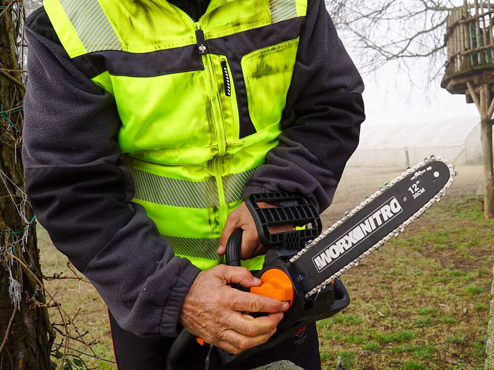 Worx Nitro WG350E.9 accu kettingzaag, zwaard 30 cm, 20 V zonder accu, detail 8
