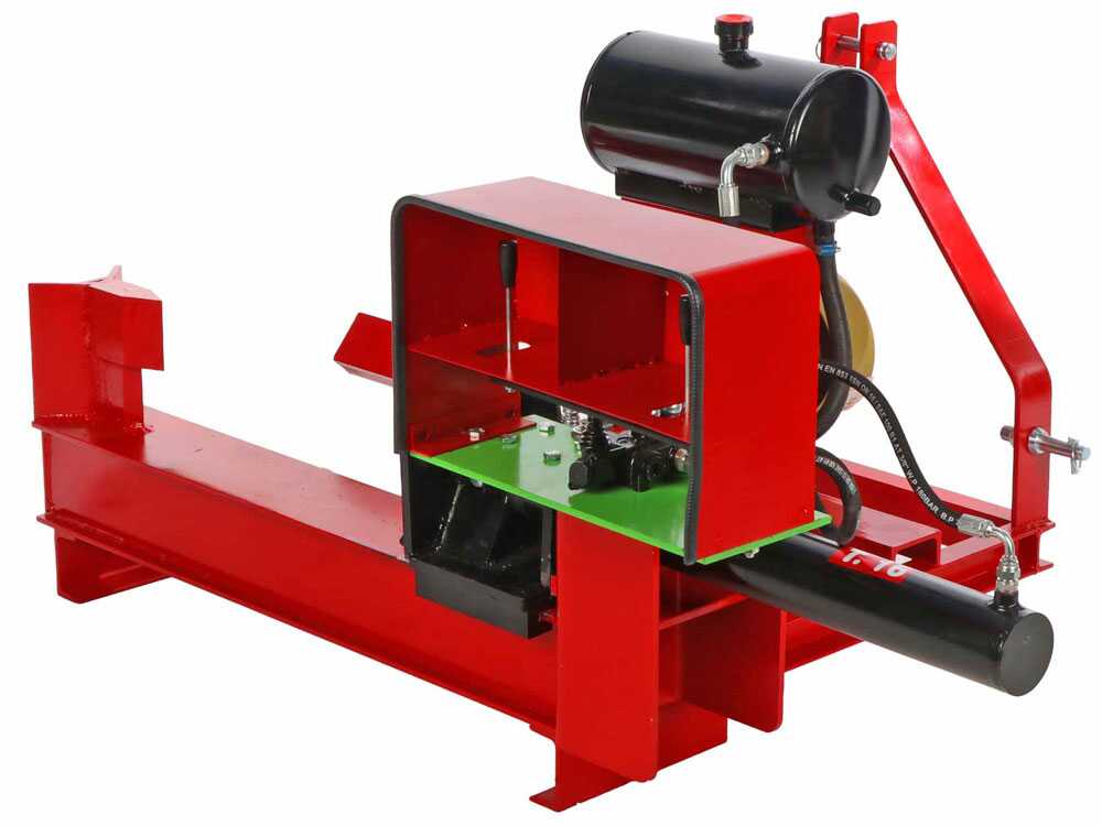 AgriEuro Premium 16T aftakas houtklover, 16 ton, horizontaal, detail 8