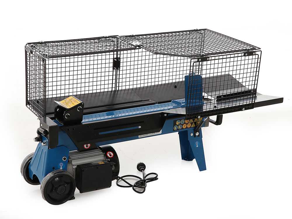 Ama 6T GNU elektrische houtklover, 6 ton, horizontaal, detail 9