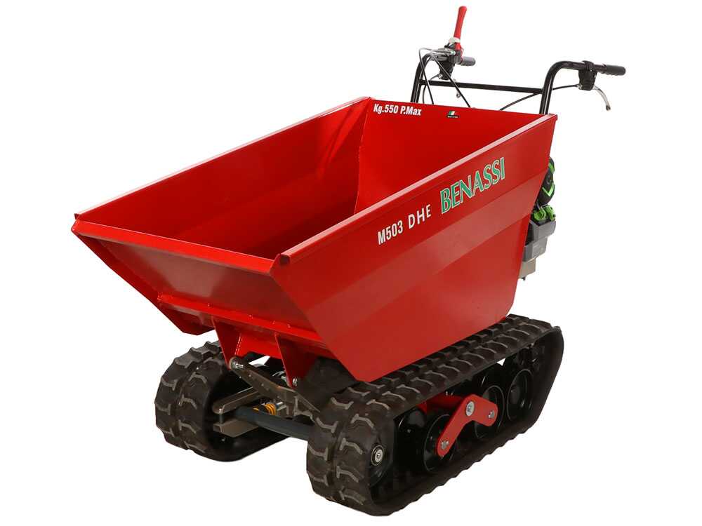 Accu motorkruiwagen laadvermogen 550 kg Benassi M503E DH, 56 V 12 Ah, hydraulisch kiepen (K610970), detail 8