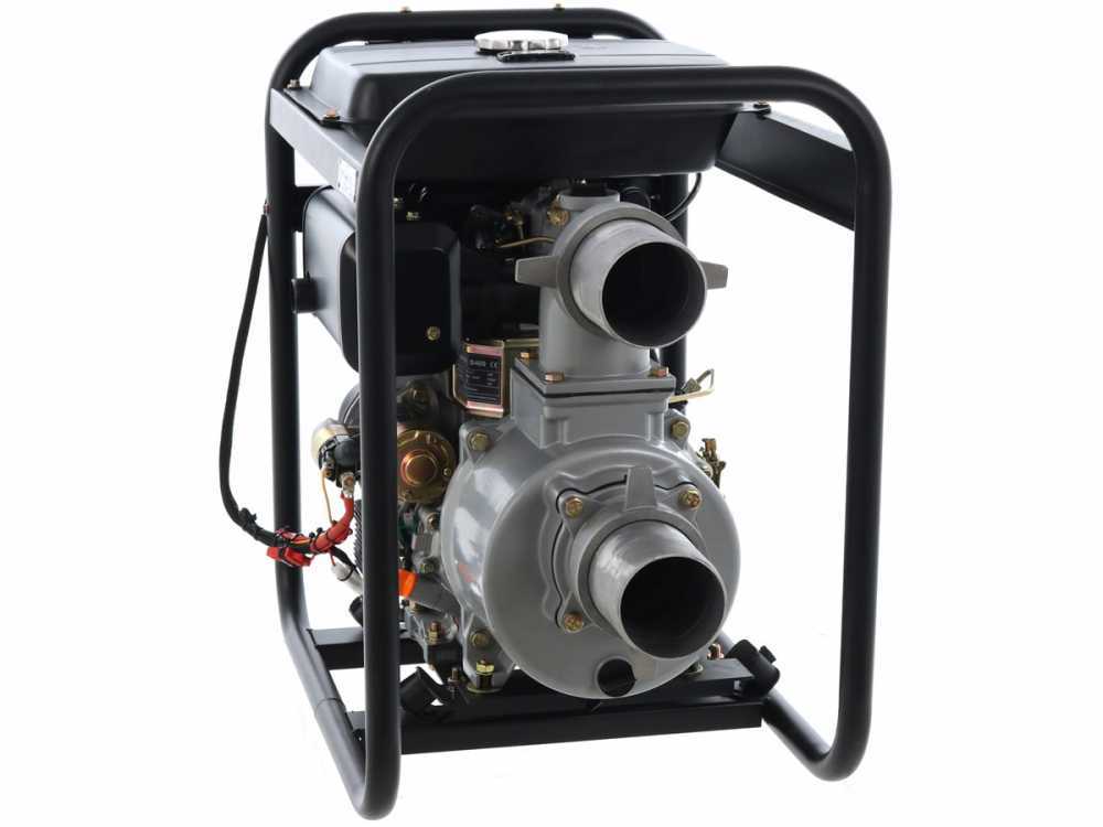 BlackStone BD 10000ES diesel motorpomp, aansluiting 100 mm, detail 8