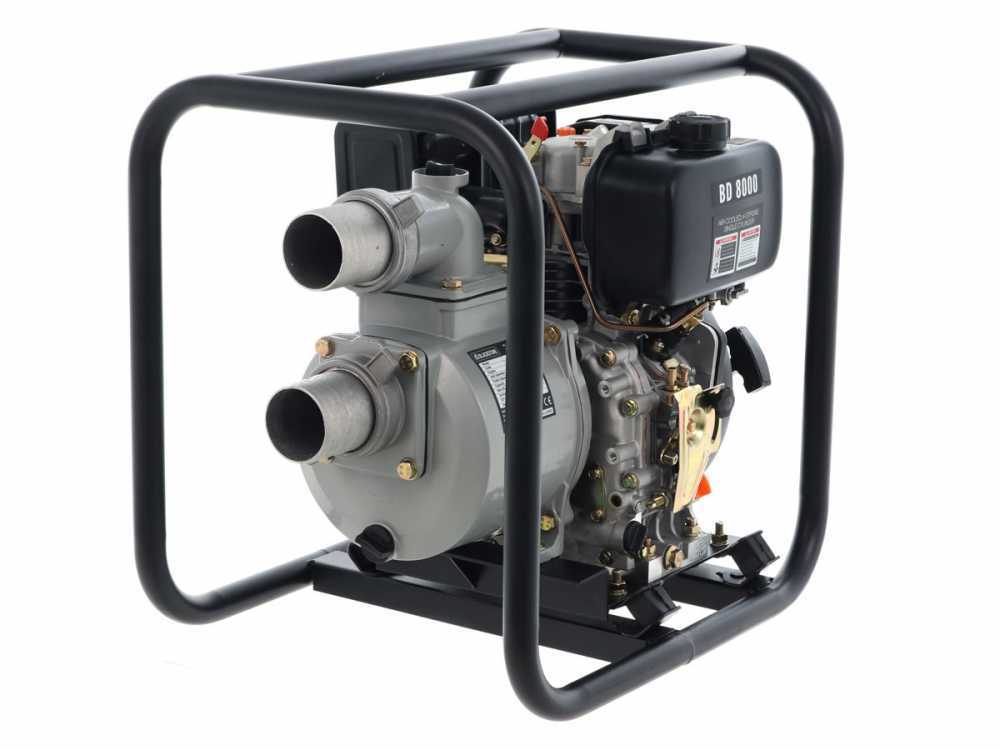 BlackStone BD 8000 diesel motorpomp, aansluiting 80 mm, detail 9