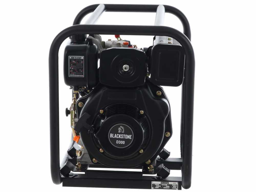 BlackStone BD-H 5000 diesel motorpomp, aansluiting 50 mm, detail 8
