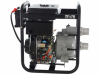 BlackStone BD-T 8000ES diesel motorpomp voor vuil water, aansluiting 80 mm, detail 8
