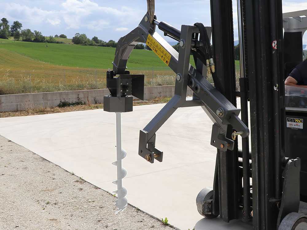 Grondboor voor de trekker BlackStone BHD500 HR, zonder boor, detail 9