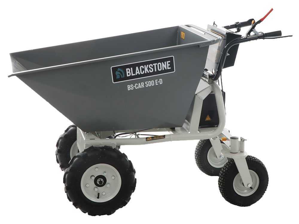 Accu motorkruiwagen laadvermogen 500 kg BlackStone BS-CAR 500 E-D, 48 V 25 Ah, detail 8