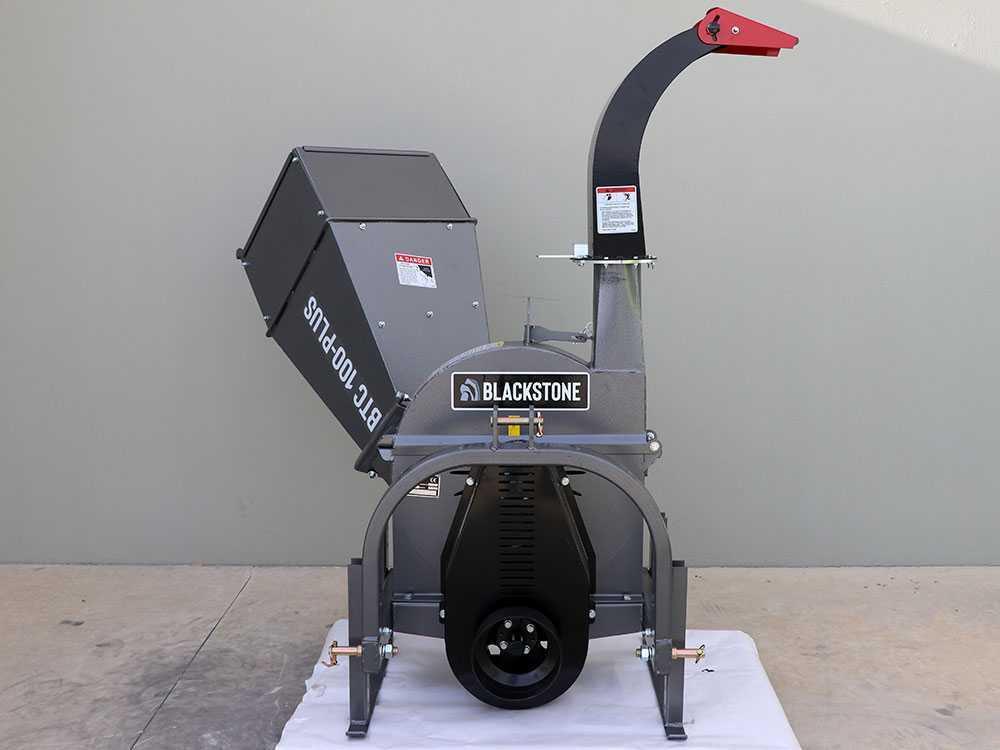BlackStone BTC 100-PLUS aftakas hakselaar, takken tot 100 mm, detail 9