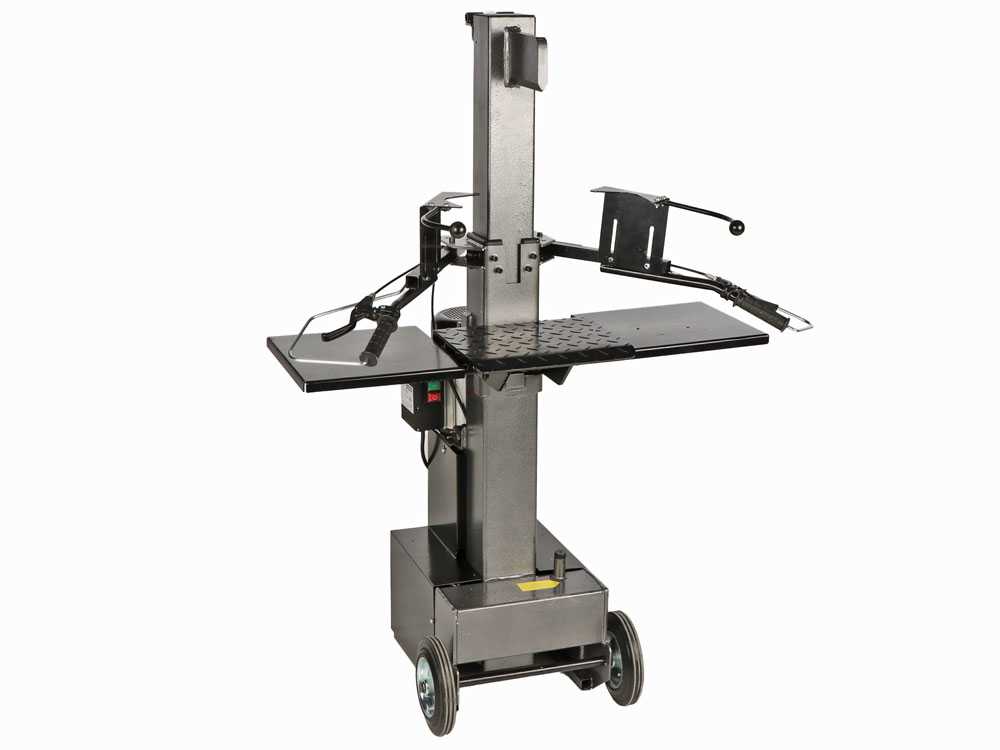 BlackStone EVL 8-55 elektrische houtklover, 8 ton, verticaal, detail 8