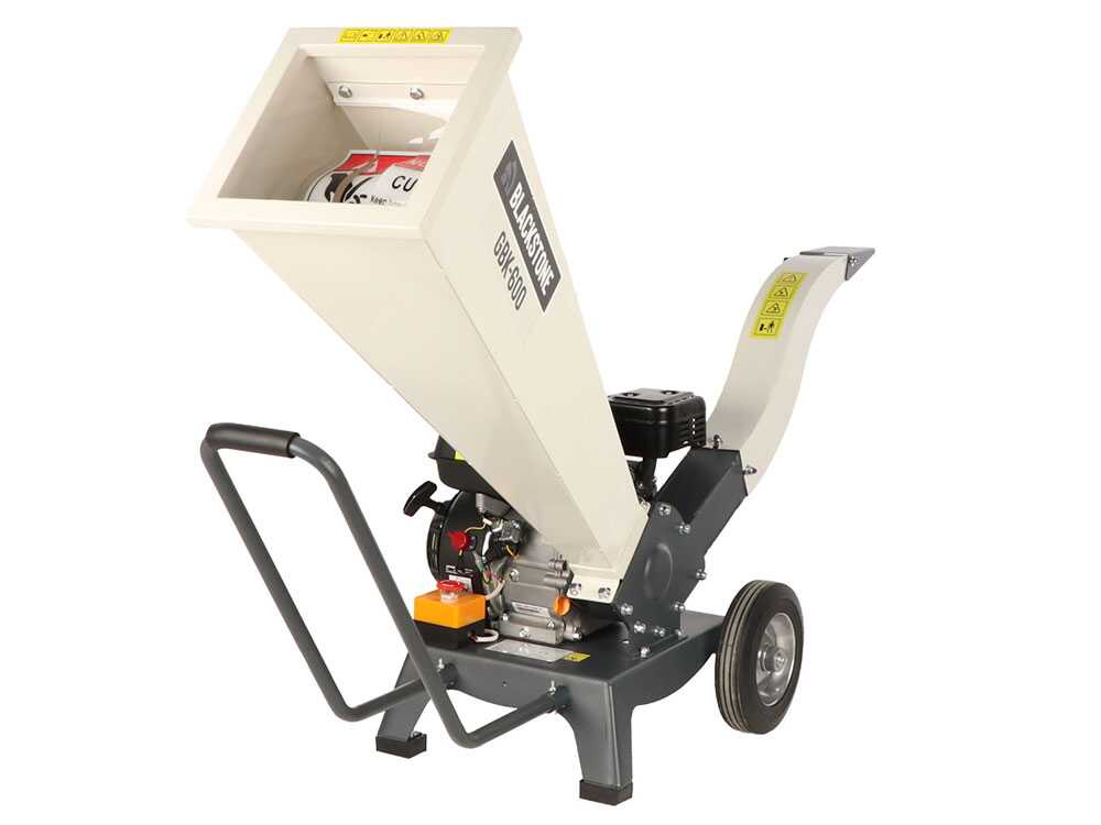BlackStone GBK 600 benzine hakselaar, takken tot 50 mm, detail 8