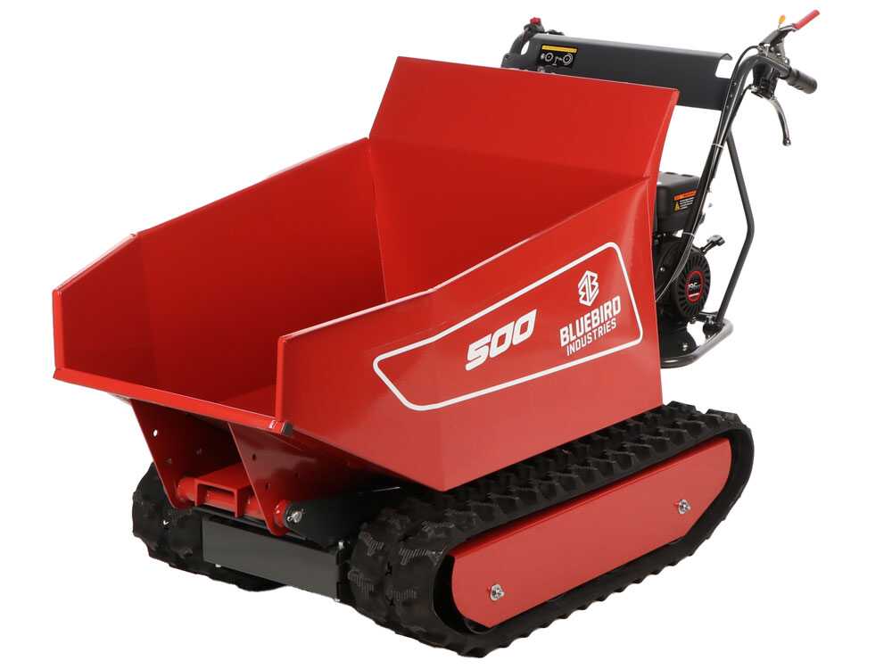 Rupsdumper laadvermogen 500 kg Blue Bird Carrier 500 DH, detail 8