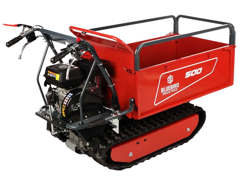 Rupsdumper laadvermogen 500 kg Blue Bird Carrier 500, detail 8
