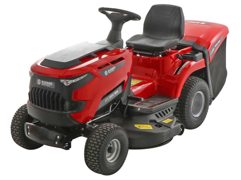 Blue Bird LT C102H TWIN gazontractor met opvangbak 102 cm, hydrostaat, detail 8
