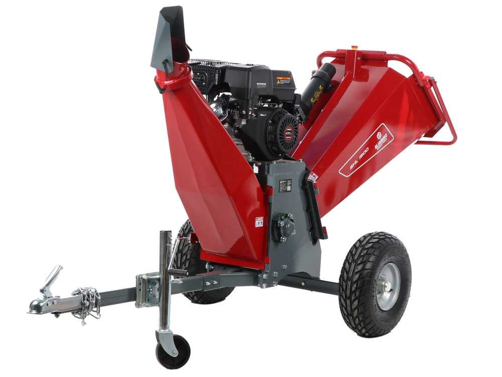 Blue Bird SHL 1500 benzine hakselaar, takken tot 100 mm, detail 8
