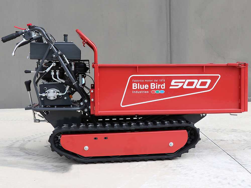Rupsdumper laadvermogen 500 kg Blue Bird Transporter 500 H, detail 9