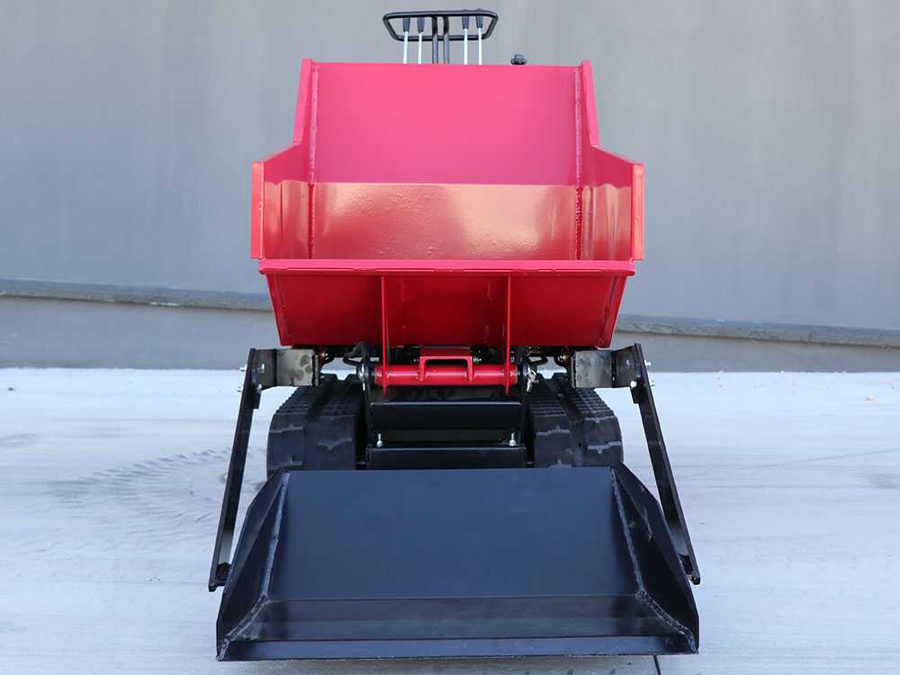 Motorkruiwagen laadvermogen 500 kg Blue Bird Trasporter 500DL Trcked, hydraulisch kiepen, detail 9