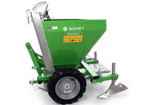 Bomet Gemini 2-rijige aardappelpootmachine, rubberwielen, detail 9