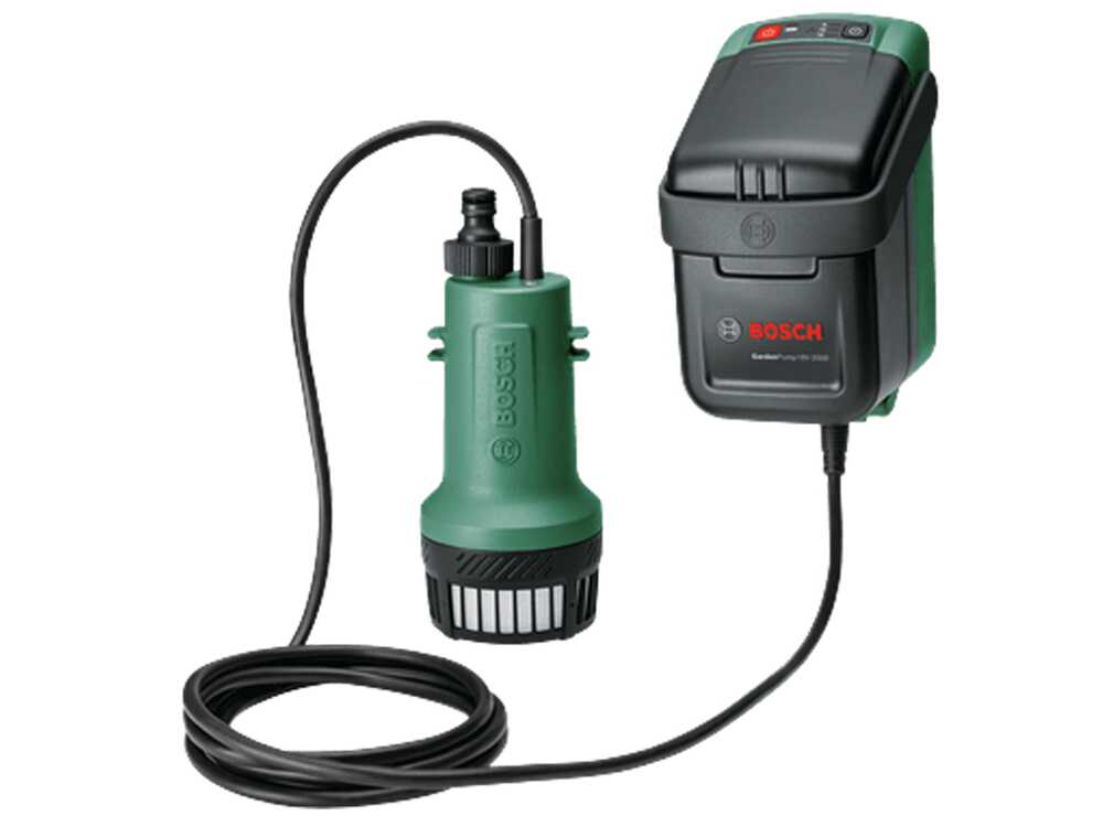 Bosch GardenPump 18V-2000 dompelpomp voor schoon water, 18 V 2,5 Ah, detail 8