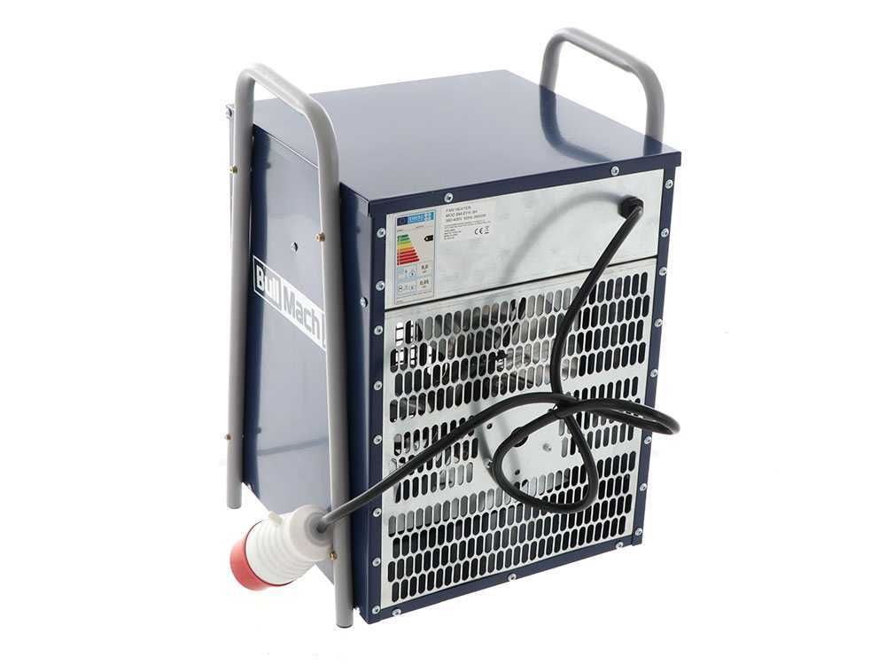 BullMach BM-EFH 9H elektrische heteluchtkanon 9 kW, 400 V, detail 8