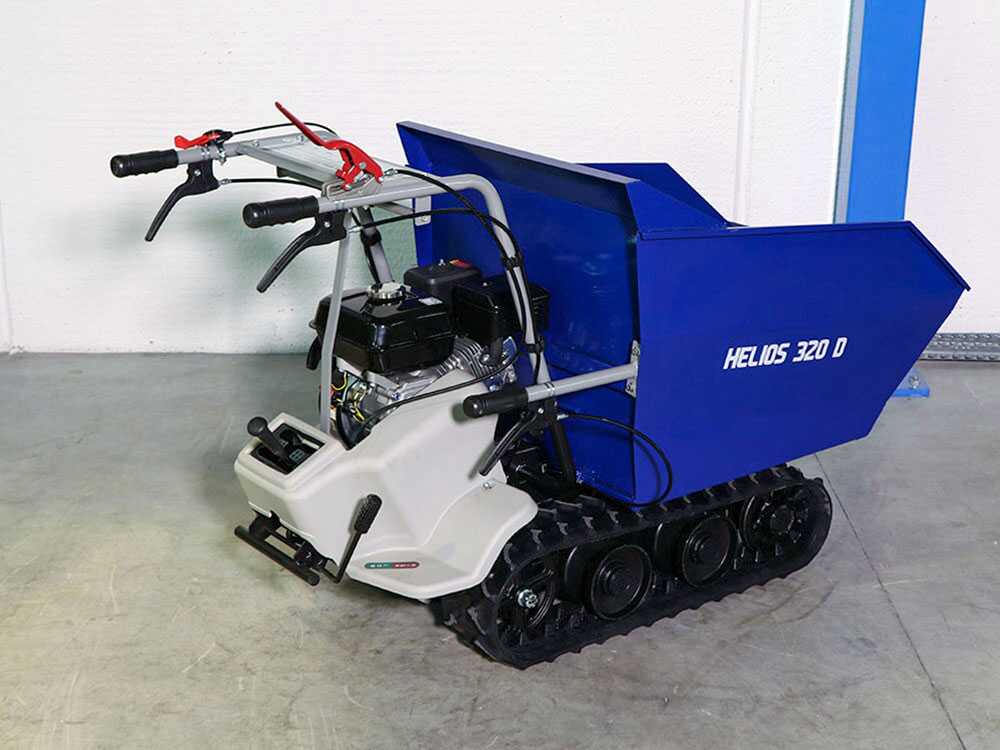 Rupsdumper laadvermogen 320 kg BullMach HELIOS 320 D, detail 9