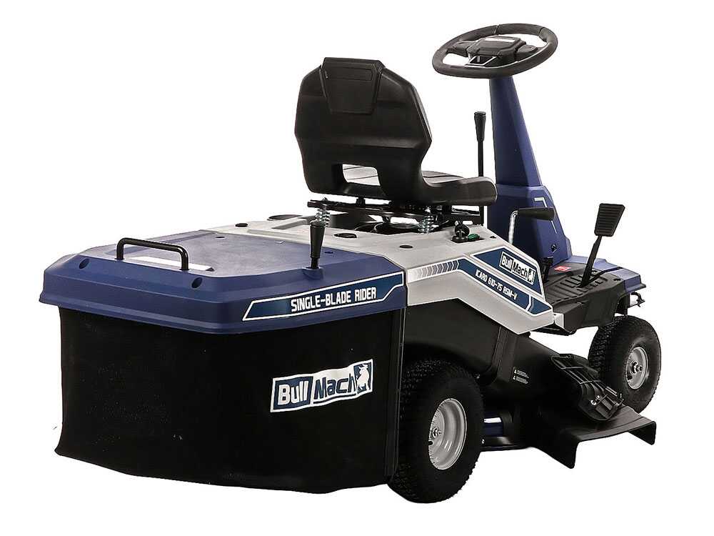 BullMach ICARO 610-75 RSM-V zitmaaier met opvangbak 61 cm, traploos, detail 8