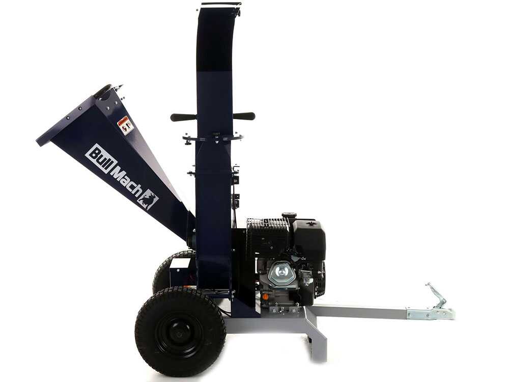 BullMach ZEUS 120 LE benzine hakselaar, takken tot 80 mm, elektrische start, detail 8