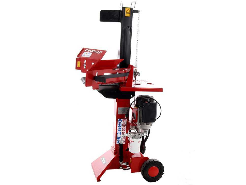 Ceccato Olindo BULL SPLE 6L elektrische houtklover, 6 ton, verticaal, detail 9