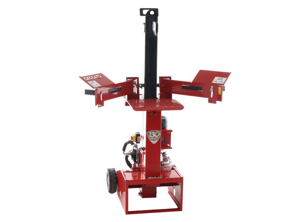 Ceccato Olindo BULL SPLE10T elektrische houtklover, 10 ton, verticaal, detail 8