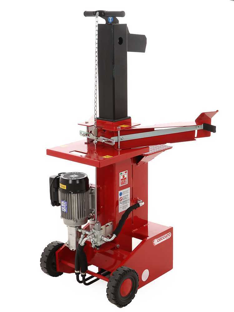 Ceccato Olindo BULL SPLE12 elektrische houtklover, 12 ton, verticaal, slag 540 mm, detail 9