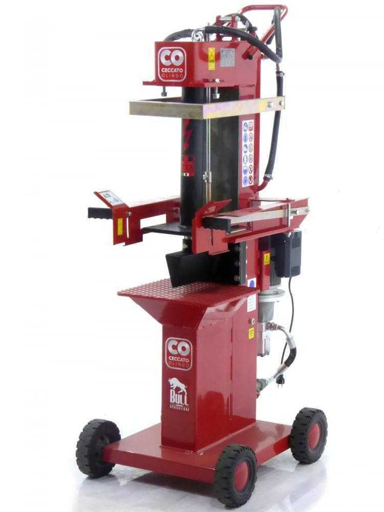 Ceccato Olindo BULL SPLE13R4 13 elektrische houtklover, 13 ton, verticaal, slag 500 mm, detail 9