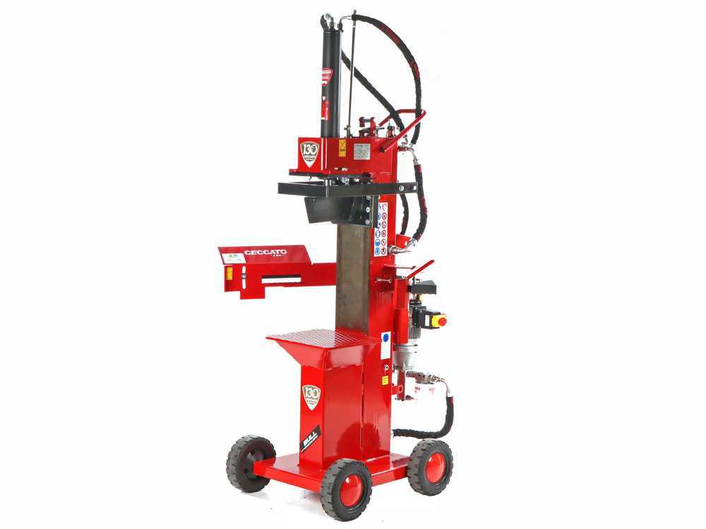 Ceccato Olindo BULL SPLE13R4T elektrische houtklover, 13 ton, verticaal, detail 8