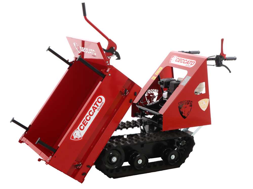 Rupsdumper laadvermogen 350 kg Ceccato Olindo CINGOLONE, detail 9