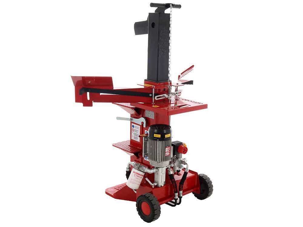 Ceccato Olindo BULL SPLE12 FDPT elektrische houtklover, 12 ton, verticaal, detail 9