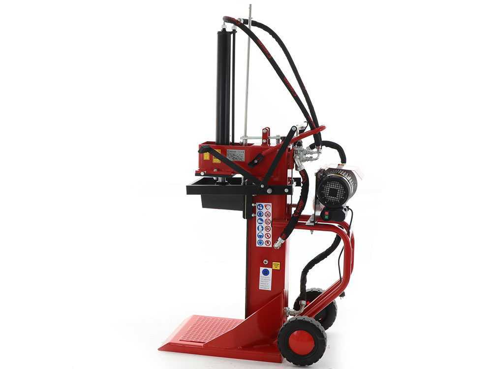 Ceccato Olindo BULL SPLE13-650TC elektrische houtklover, 13 ton, verticaal, detail 8