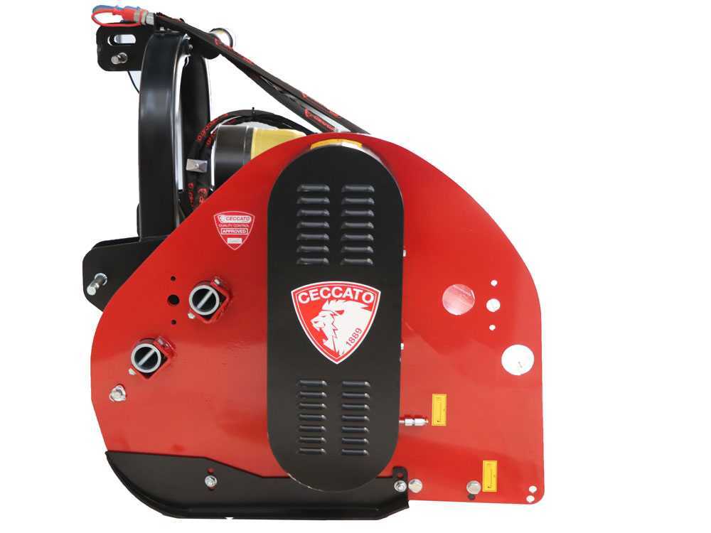 Ceccato Olindo TRINCIONE 400 4T1400ID klepelmaaier 140 cm, hydraulisch verschuifbaar, detail 9