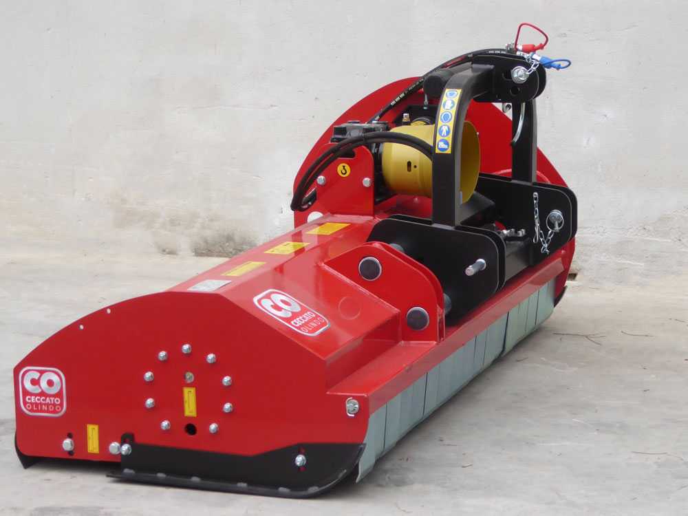 Ceccato Olindo Trincione 400 klepelmaaier 180 cm, hydraulisch verschuifbaar, detail 9