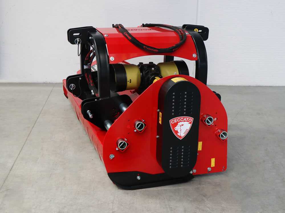 Ceccato Olindo Trincione 400 NEW- 4T2000IDR2 omkeerbare klepelmaaier 200 cm, hydraulisch verschuifbaar, detail 9