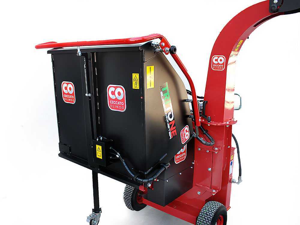 Ceccato Olindo Tritone Super Monster aftakas hakselaar, takken tot 130 mm, detail 9