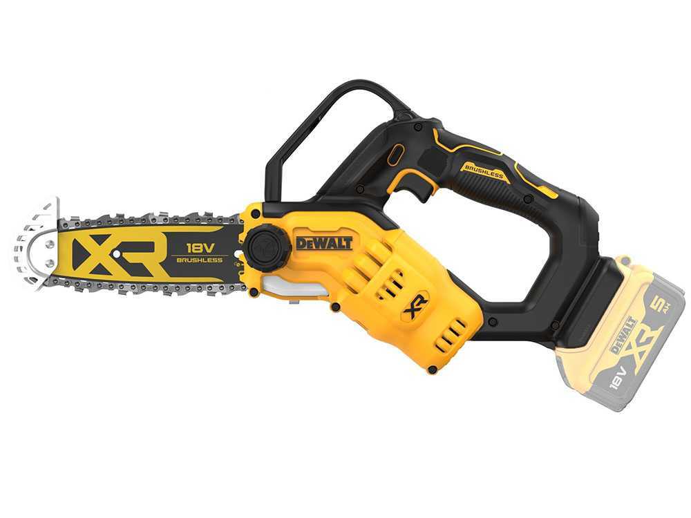 DeWalt DCMPS520N-XJ accu kettingzaag voor snoeien, zwaard 20 cm, 18 V zonder accu, detail 8