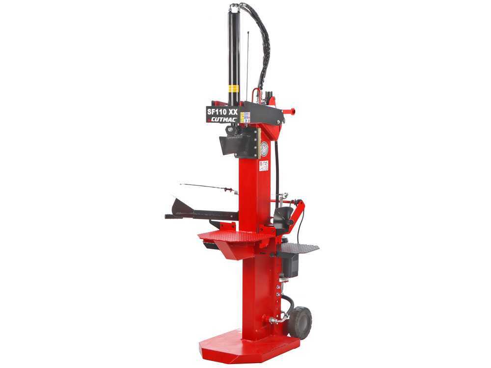 Docma SF110 Rapid 220 XX elektrische houtklover, 8,15 ton, verticaal, detail 8