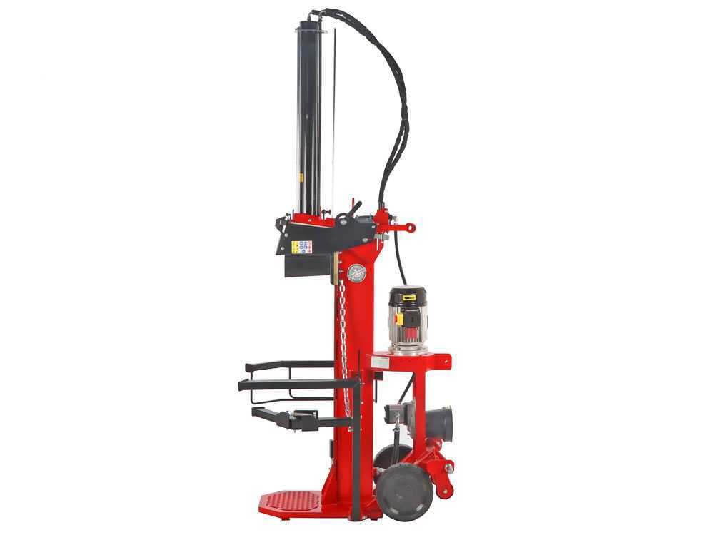 Docma SF130 380 + elektrische houtklover, 13 ton, verticaal, detail 9