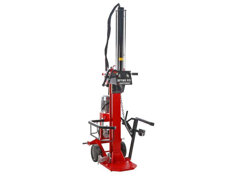 Docma SF180 380 + elektrische houtklover, 18 ton, verticaal, detail 9