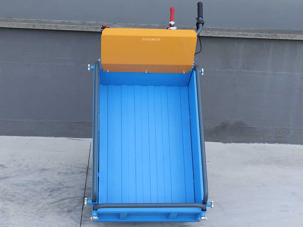 Rupsdumper laadvermogen 400 kg EuroMech EM400H-Agri, detail 9