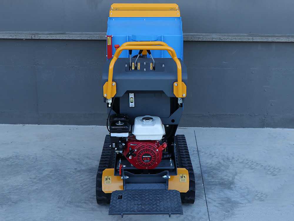 Rupsdumper laadvermogen 500 kg EuroMech EM500H-Dump, hydraulisch kiepen, detail 9