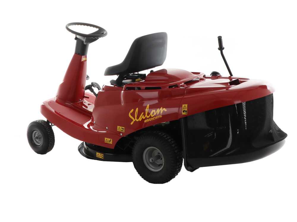 Eurosystems SLALOM 67 zitmaaier met opvangbak 67 cm, hydrostaat, detail 8