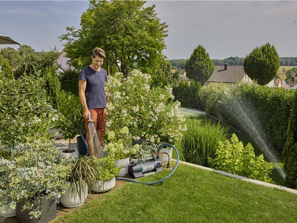 Gardena 6500 SilentComfort tuinpomp, detail 8