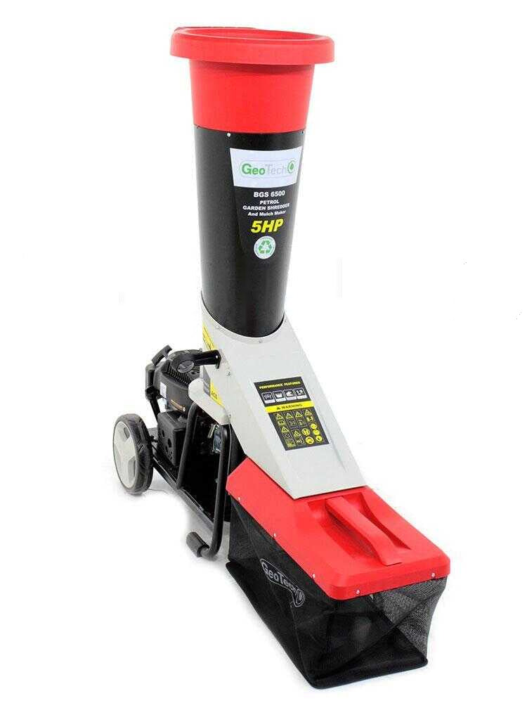 GeoTech BGS 6500 benzine hakselaar, takken tot 45 mm, detail 9